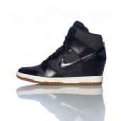 basket compensée nike noir pas cher
