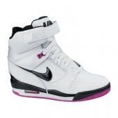 basket nike compensée blanche