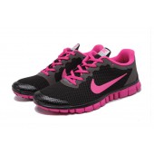 basket nike noir et rose femme