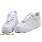 nike air force mid blanc