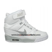 nike blanche compensee femme
